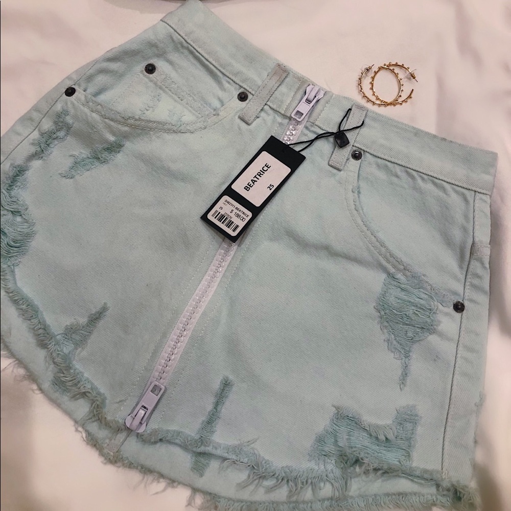 Carmar Beatrice Zip Up Skirt